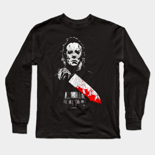 Michael Myers Vintage Long Sleeve T-Shirt