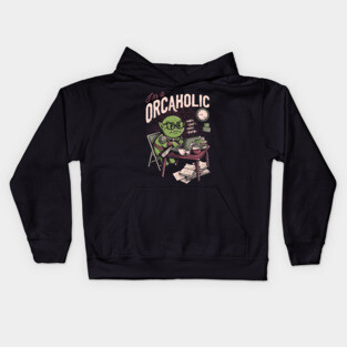 Orcaholic - Funny Geek Office Gift Kids Hoodie
