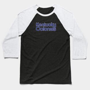 Defunct Kentucky Colonels ABA Basketball Baseball T-Shirt