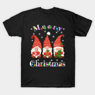 Gnome Christmas Pajamas - Garden Gnome Merry Christmas T-Shirt