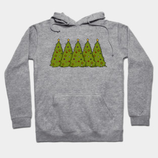 Christmas Tree Forest Hoodie