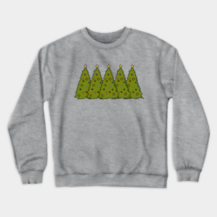 Christmas Tree Forest Crewneck Sweatshirt