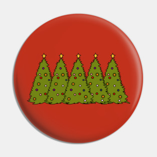 Christmas Tree Forest Pin