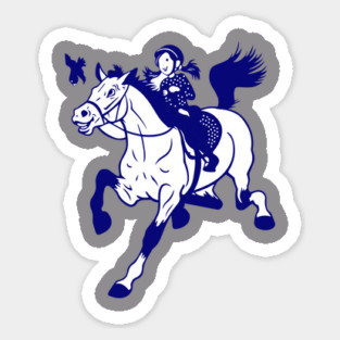 Horse Girl Sticker