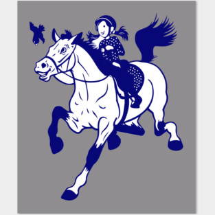 Horse Girl Posters and Art