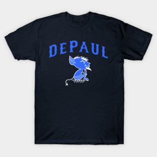 Retro DePaul Mascot Design Vintage T-Shirt