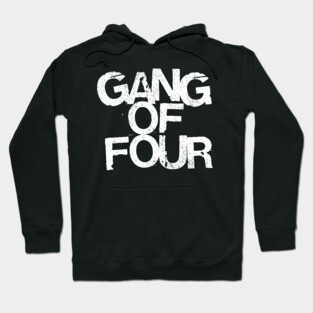 Gang Of Four -- Original Fan Art Design Hoodie
