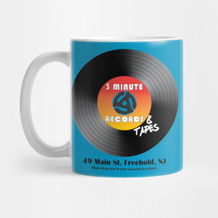 Three Minute Records and Tapes Mug