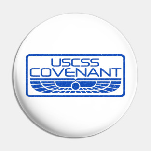 Alien Covenant logo blue Pin