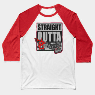 Straight out of The Asylum Baseball T-Shirt