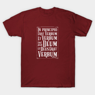 In principio erat Verbum T-Shirt