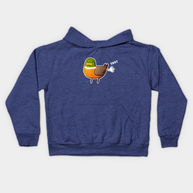 Toot Duck Kids Hoodie by Extra Ordinary Comics
