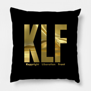 KLF - gold collector edition from the 90s. Pillow