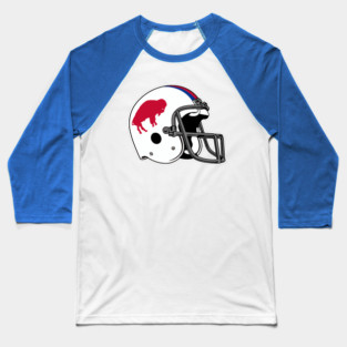 Bills Throwback Helmet Baseball T-Shirt