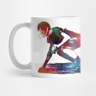 American football player #football #sport Mug
