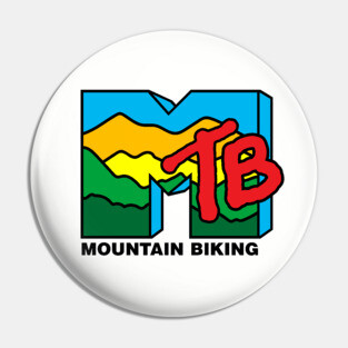 I Want My MTB Pin