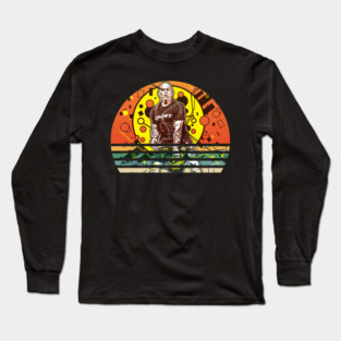 Vintage Retro Sunset Joe Rogan Long Sleeve T-Shirt