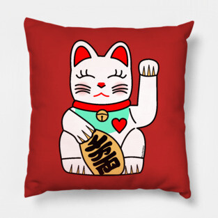 Maneki neko Pillow