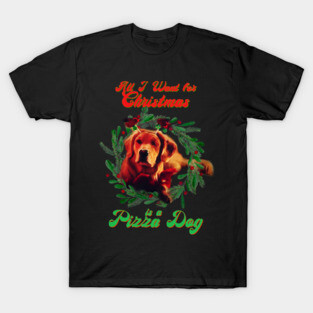 Lucky the Christmas Dog! T-Shirt