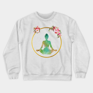 Yoga meditation Crewneck Sweatshirt