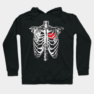 Skeleton Heart Hoodie