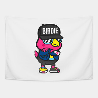 Cool Birdie Tapestry