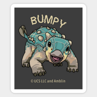 Bumpy From Camp Cretaceous Sticker