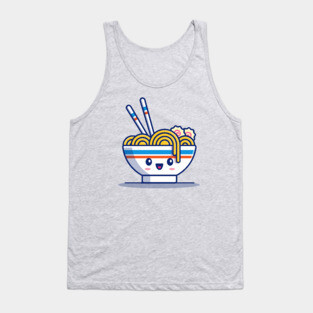 Cute Ramen Noodle Tank Top