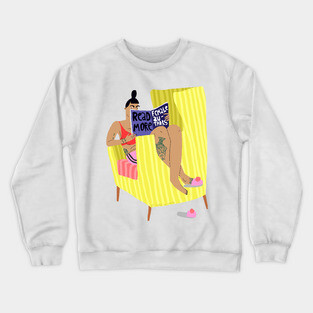 Read More Female Authors Crewneck Sweatshirt