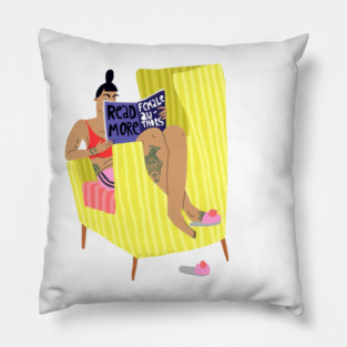 Read More Female Authors Pillow