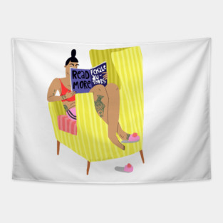 Read More Female Authors Tapestry