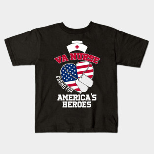 va nurse Kids T-Shirt