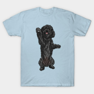 Cute Black Cockapoo Dog T-Shirt