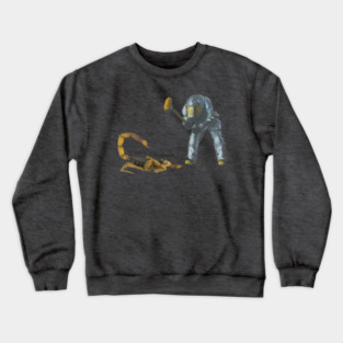 Serving Suggestion: Maritime Control Defender by Dystopomart Crewneck Sweatshirt
