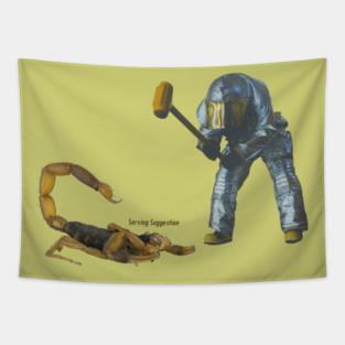 Serving Suggestion: Maritime Control Defender by Dystopomart Tapestry