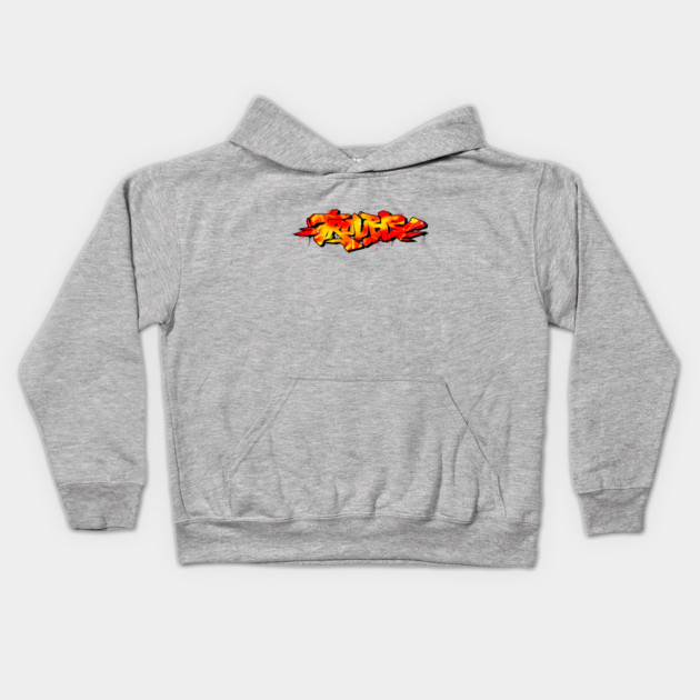 Graffiti trouble Kids Hoodie by DOSER