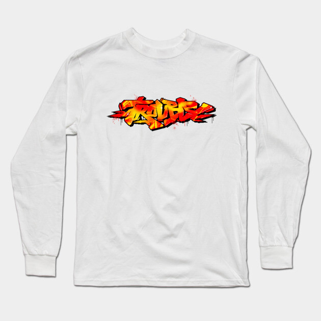 Graffiti trouble Long Sleeve T-Shirt by DOSER
