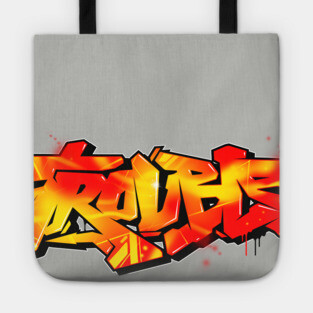 Graffiti trouble Tote