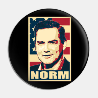 Norm Macdonald America Pin