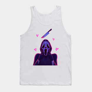 Cute Ghostface Tank Top