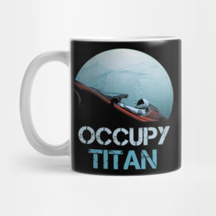 Occupy Titan Spacex Starman Mug