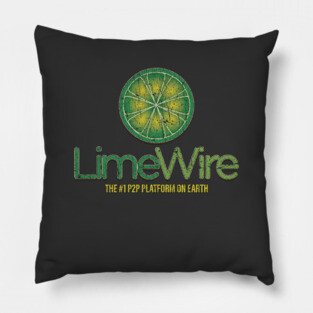 LimeWire P2P 2000 Pillow