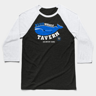 The Blue Whale Tavern Baseball T-Shirt