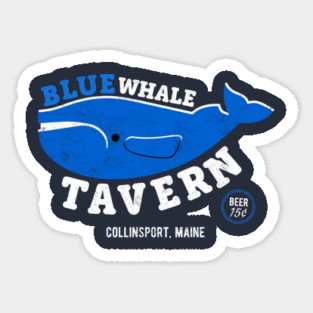 The Blue Whale Tavern Sticker