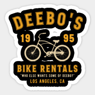Deebo's Bike Rentals Sticker
