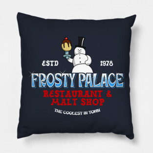 Frosty Palace Pillow