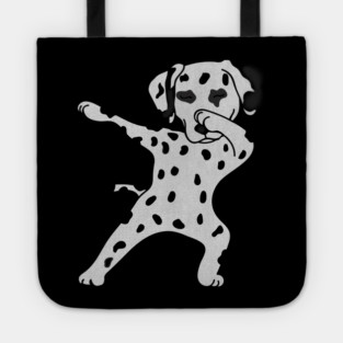 Cute Dabbing Dalmatian dog Dab Dance Gift dots Tote