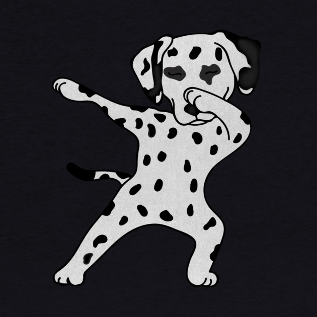 Cute Dabbing Dalmatian dog Dab Dance Gift dots by logiamerch