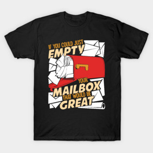 Postal Worker Mail City Letter Carrier Gift T-Shirt