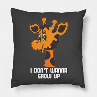 Toys R Us - I Don't Wanna Grow Up - Retro Design Pillow